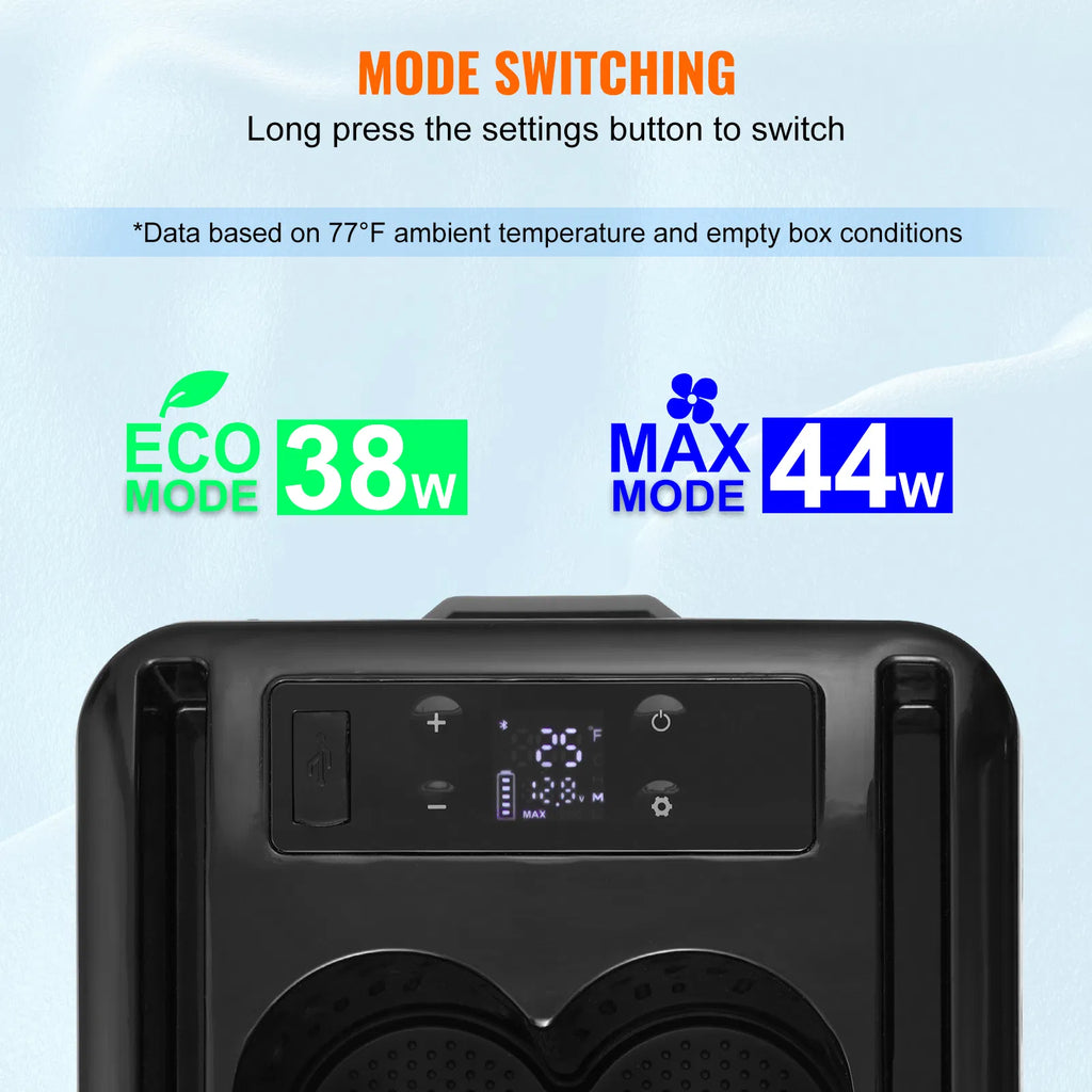 VEVOR 12V Portable Car Refrigerator & Freezer