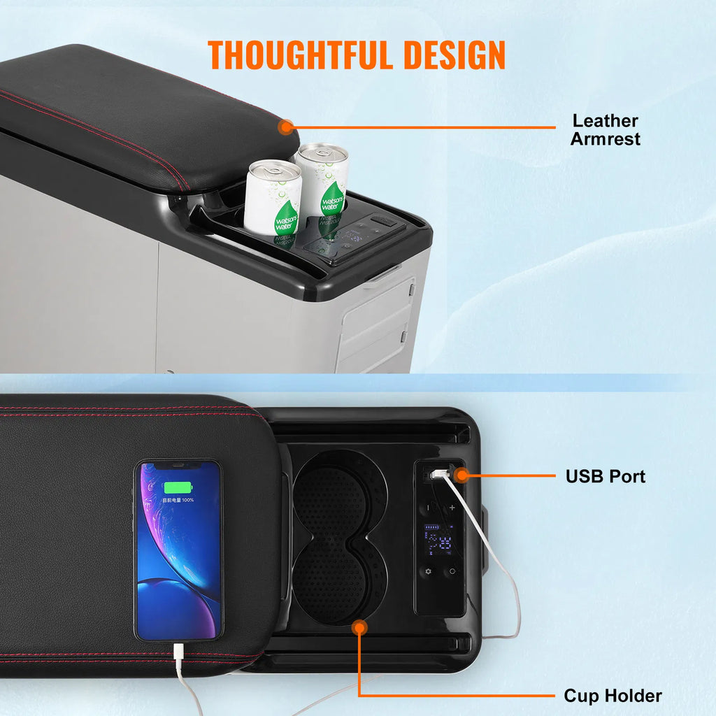 VEVOR 12V Portable Car Refrigerator & Freezer