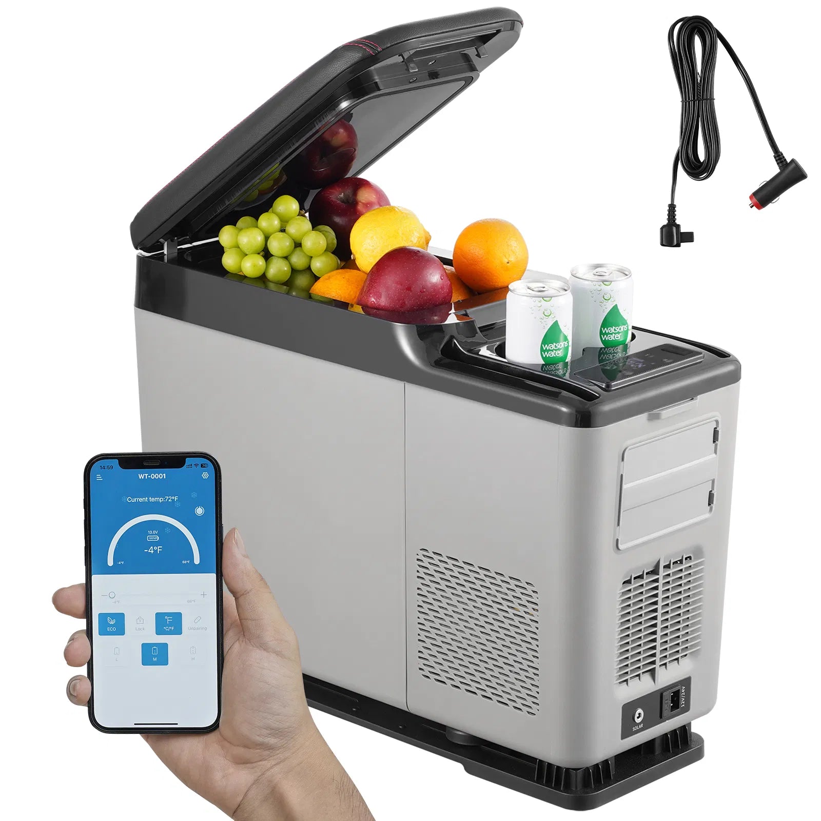 VEVOR 12V Portable Car Refrigerator & Freezer