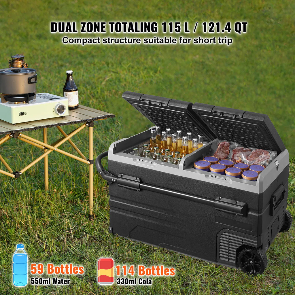 VEVOR 12V Portable Car Refrigerator & Freezer