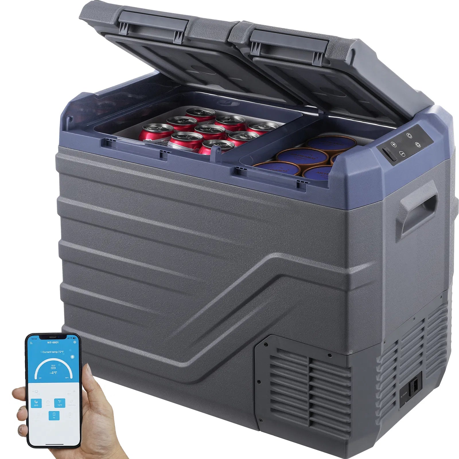 VEVOR 12V Portable Car Refrigerator & Freezer