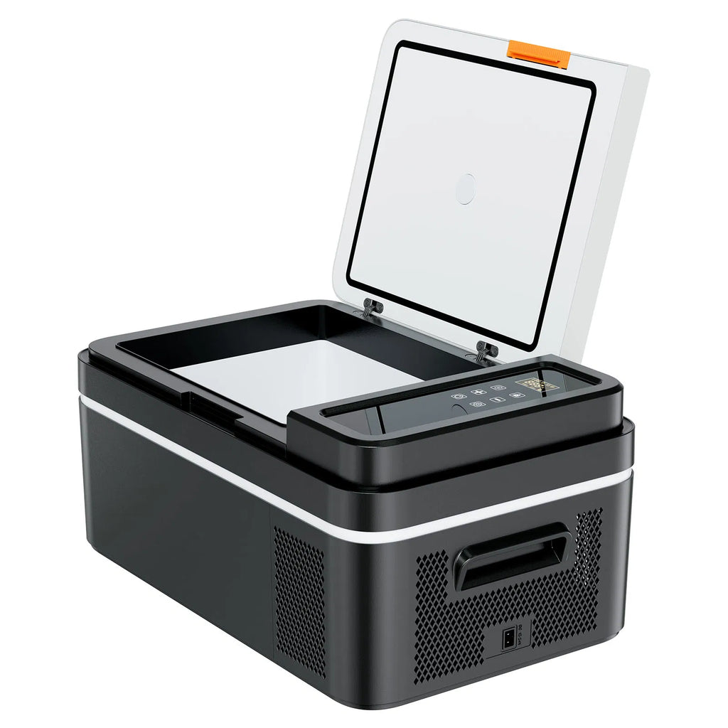 VEVOR 12V Portable Car Refrigerator Freezer with App Control