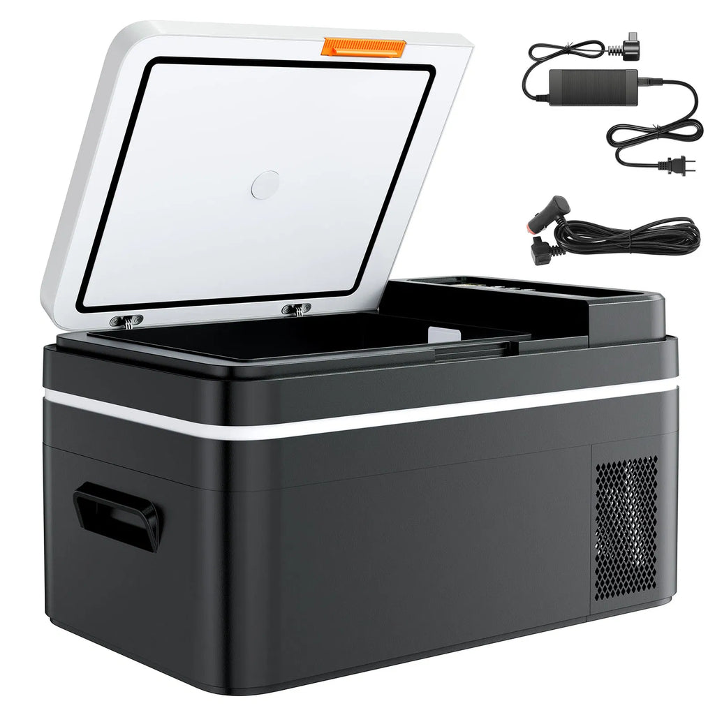 VEVOR 12V Portable Car Refrigerator Freezer with App Control
