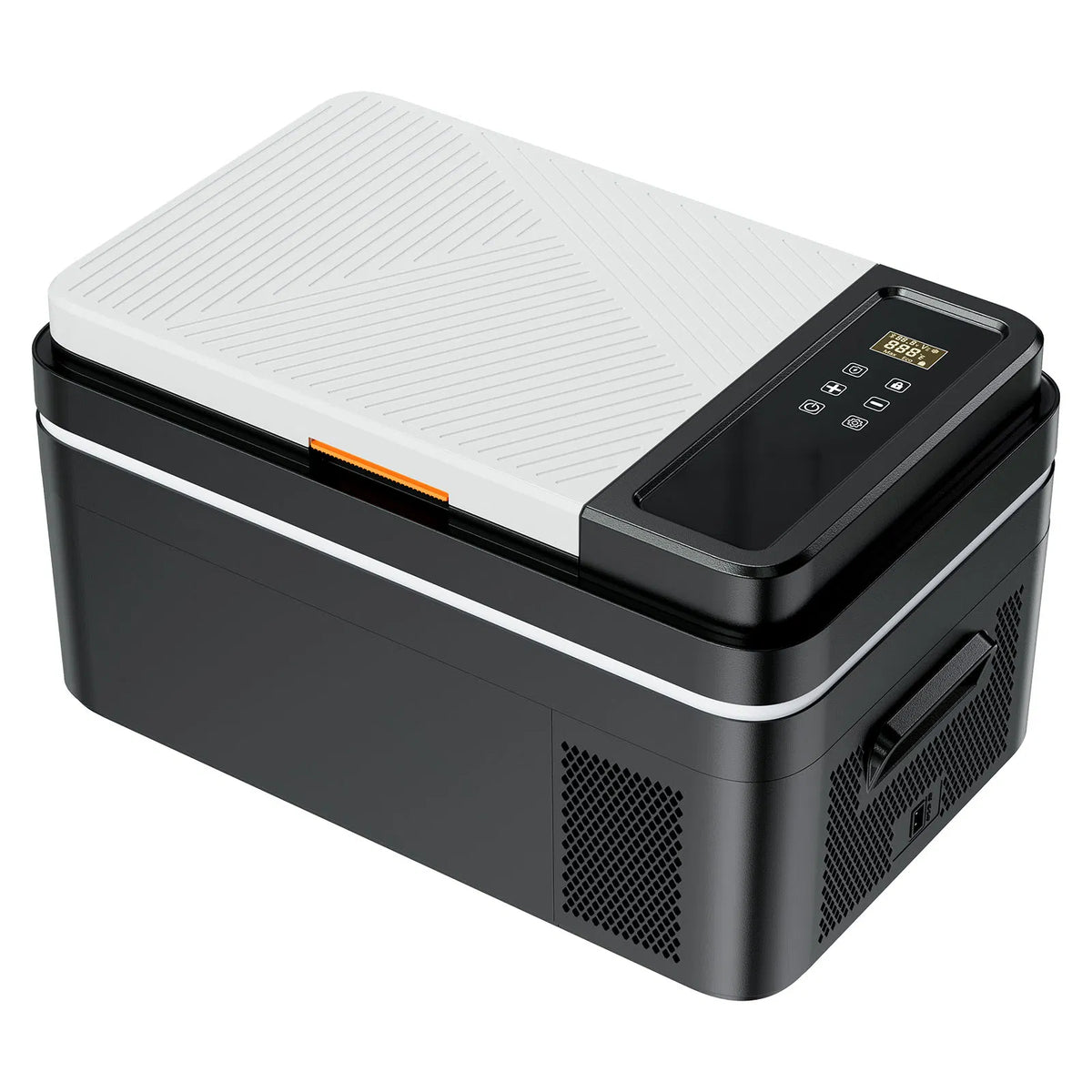 VEVOR 12V Portable Car Refrigerator Freezer with App Control