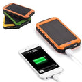 Roaming Solar Power Bank 6000mAh Dual USB Portable Charger with Flashlight – Water-Resistant Battery Pack for Phones & Tablets