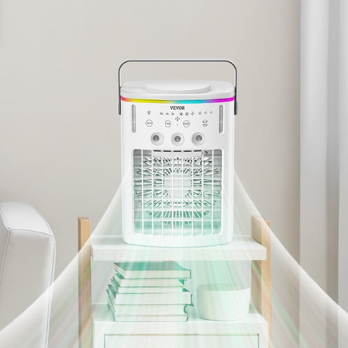 4-in-1 Portable Evaporative Air Conditioner – Remote Control with 3 Speeds