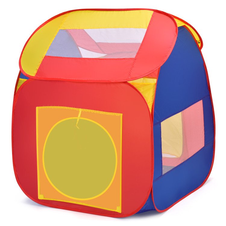 Portable Kids’ Playhouse Tent with 100 Colorful Balls – Fun Indoor Toy