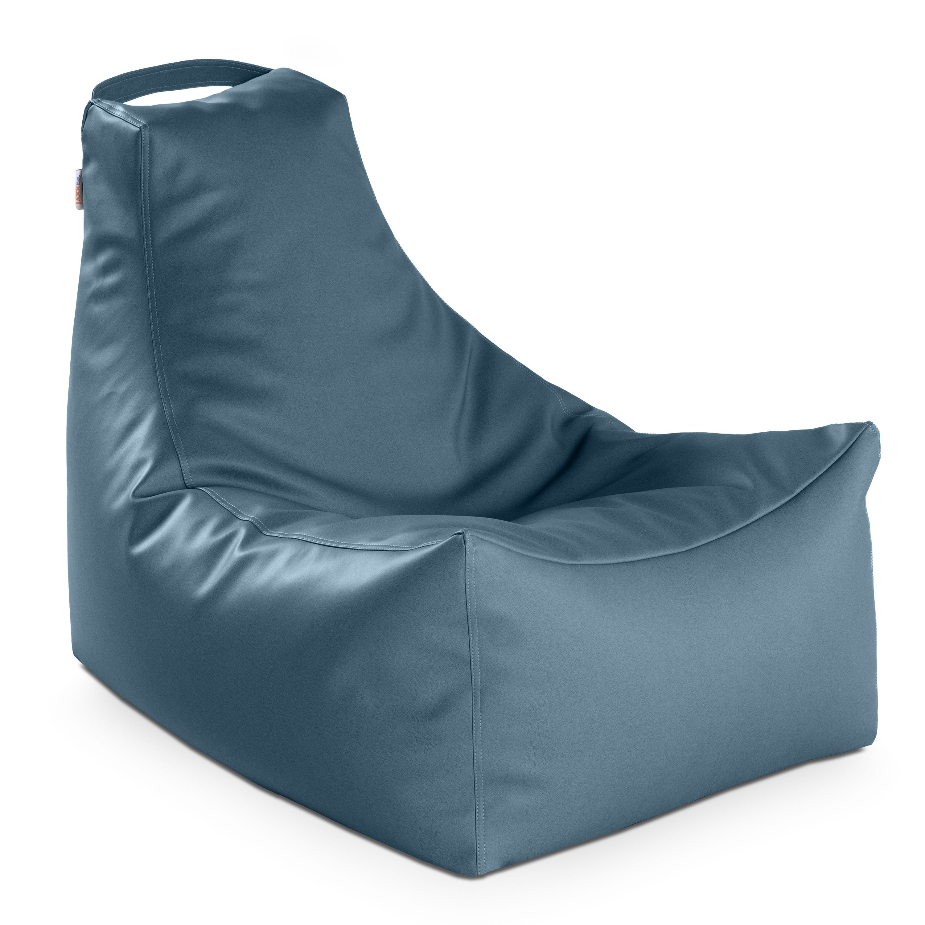 Jaxx Juniper Nautical Bean Bag Chair - Marine Vinyl Seating