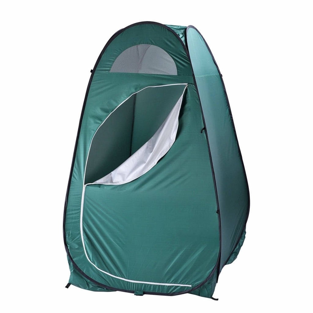 Pop-Up Privacy Shower Tent – Quick Setup, Waterproof Zipper, Portable Changing Room with Liner & Sturdy Frame for Camping & Travel