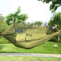 Portable Double Camping Hammock - Mosquito Net, 600 lb Capacity