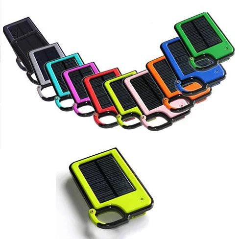 Clip-On Solar Charger – Portable Tag-Along Power for Your Smartphone