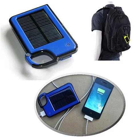 Clip-On Solar Charger – Portable Tag-Along Power for Your Smartphone