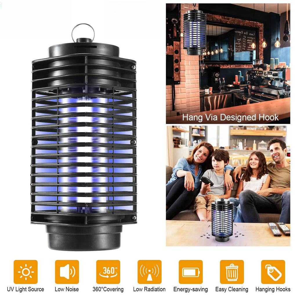 3–5W Indoor UV Bug Zapper with 215 Sq. Ft. Coverage