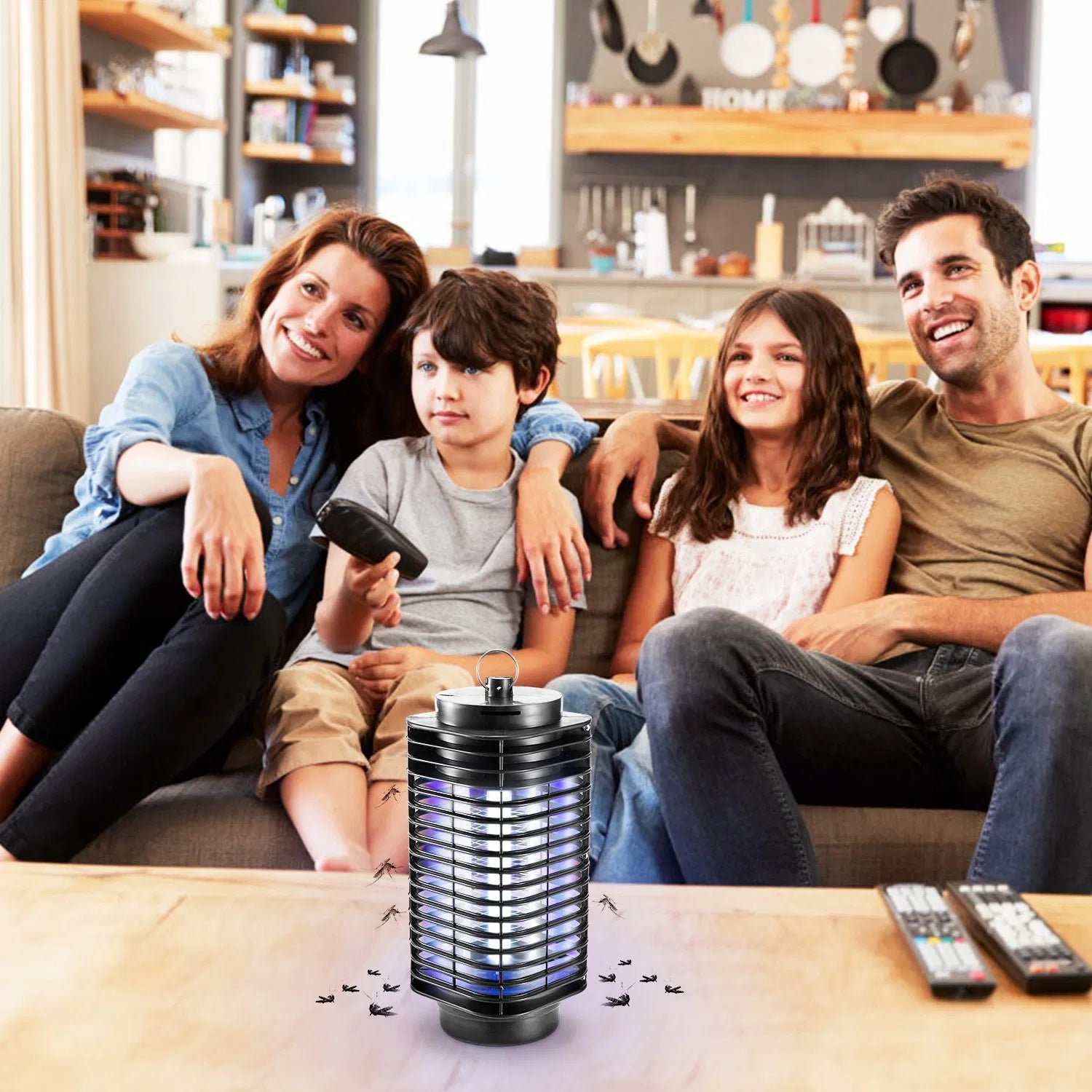 3–5W Indoor UV Bug Zapper with 215 Sq. Ft. Coverage