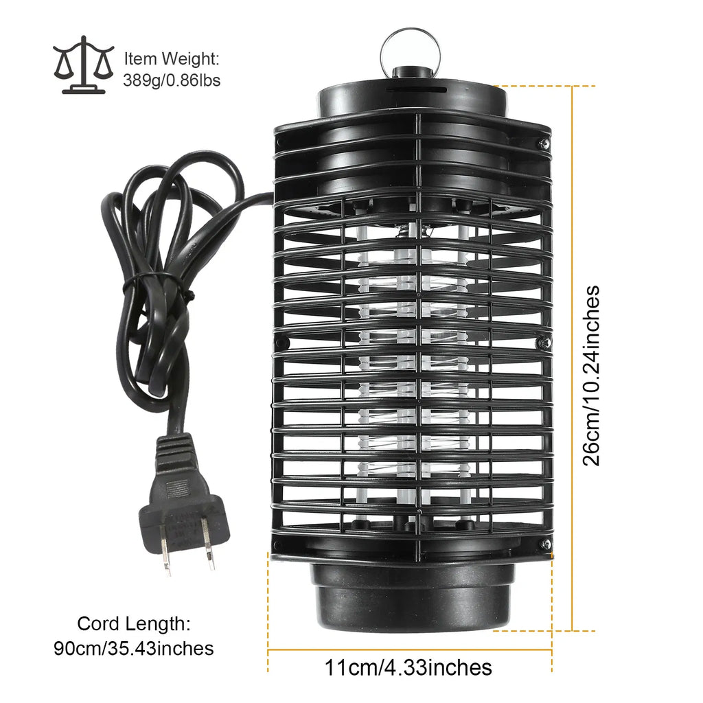 3–5W Indoor UV Bug Zapper with 215 Sq. Ft. Coverage
