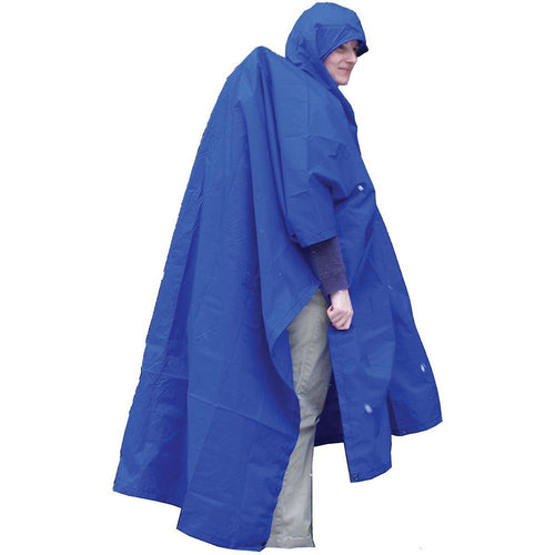 Regular Waterproof Ripstop Poncho – Extended Coverage