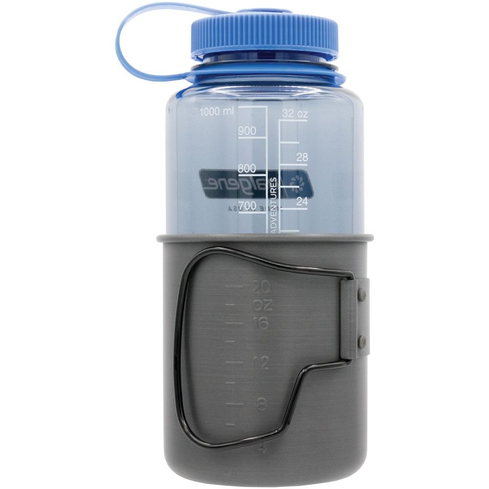 Olicamp Space Saver Mug with 32 oz Wide-Mouth Nalgene Bottle