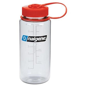 Clear w/Red Cap