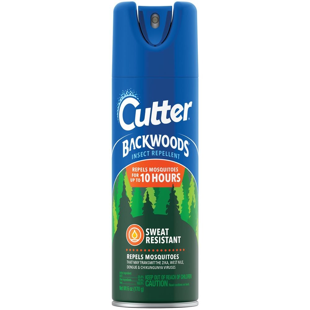 Cutter Backwoods Insect Repellent – 23% DEET Long-Lasting Protection