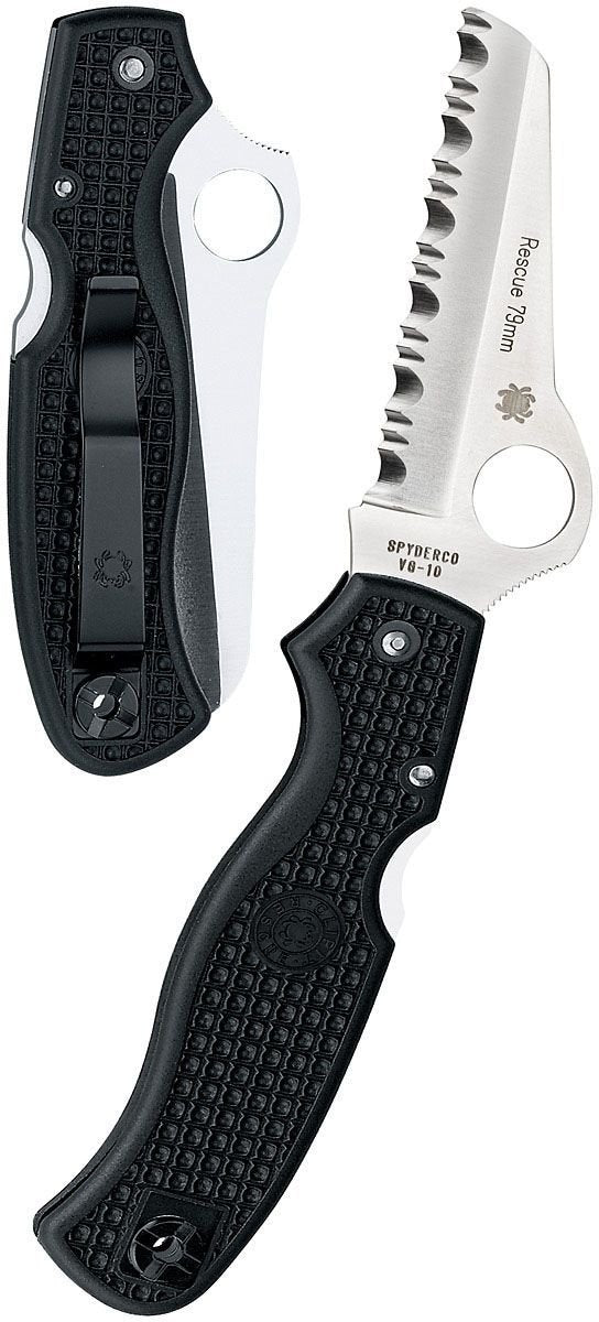 Spyderco Folding Knife Rescue 79mm