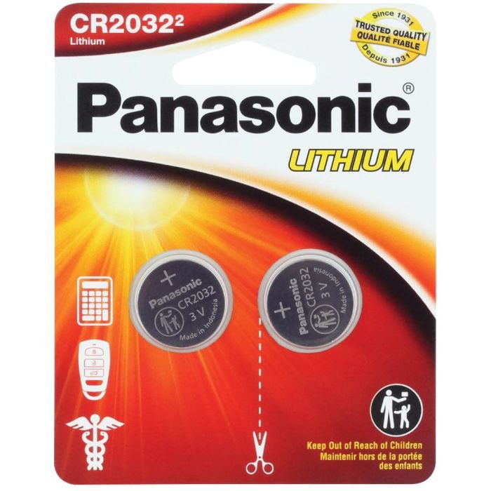 Panasonic CR2032 Lithium Coin Cell Batteries – 3V Long-Lasting