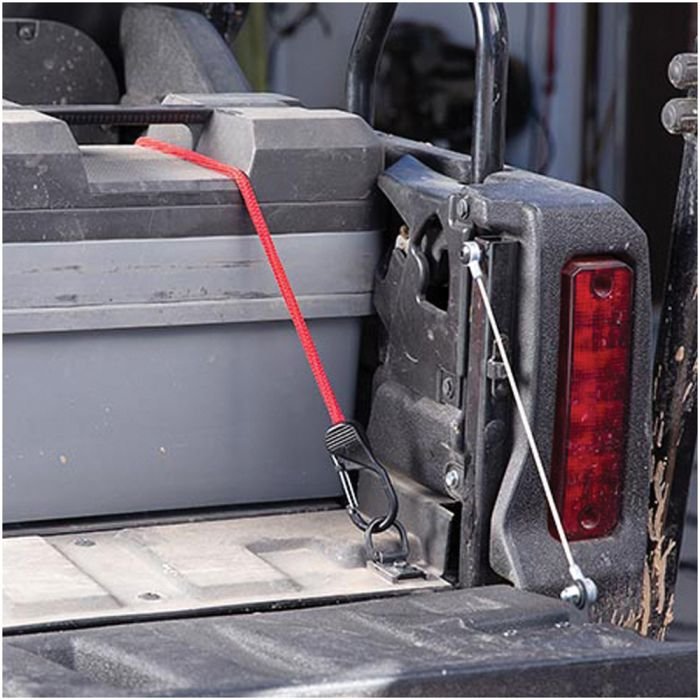 Red SlideLock Carabiner Bungee
