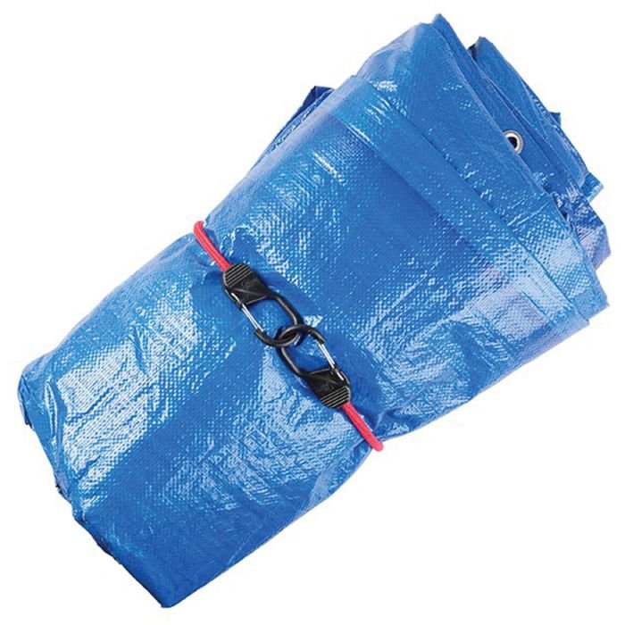 Red SlideLock Carabiner Bungee