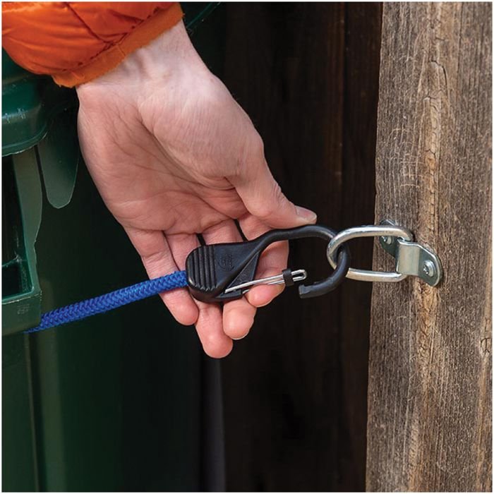 Red SlideLock Carabiner Bungee