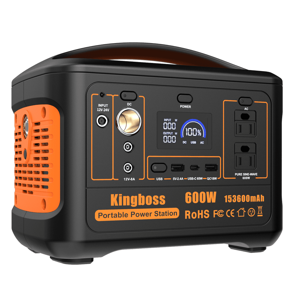 Kingboss Portable Power Station Wireless Charger Solar Generator
