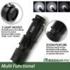 E300 EDC Tactical Flashlight - 3 Pack