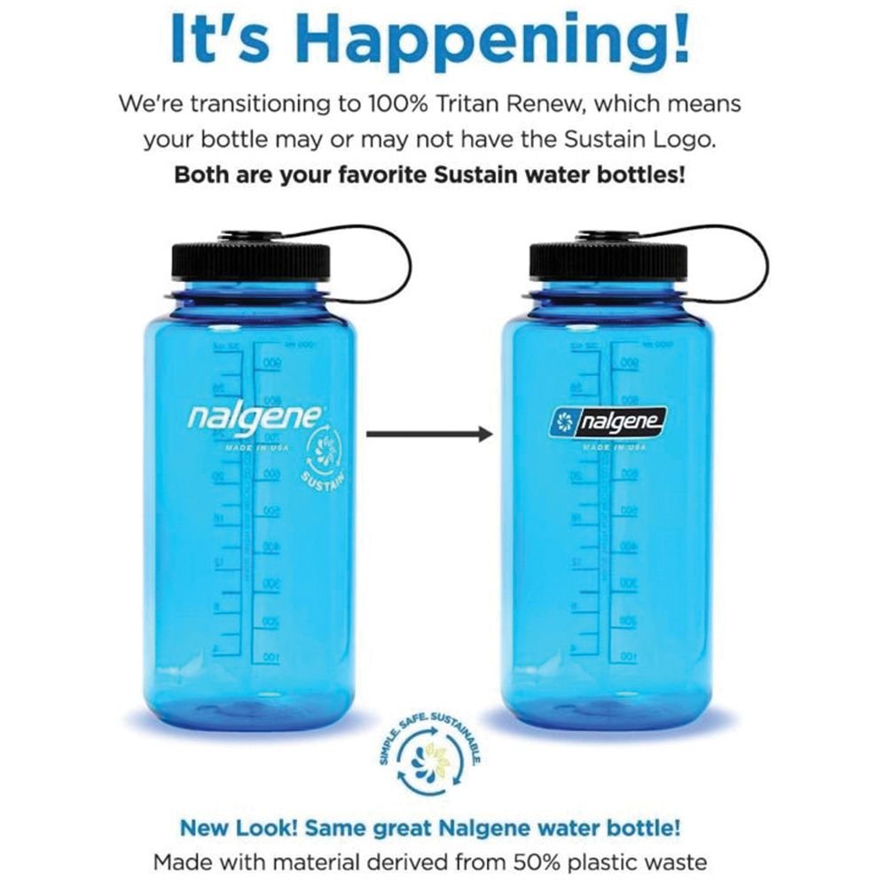 Wide Mouth Sustain Silo Jade Water Bottle