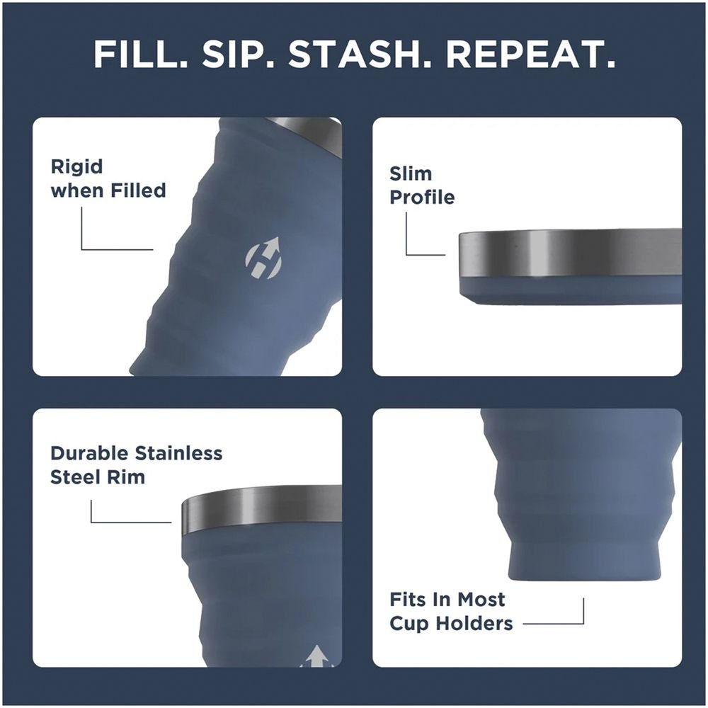 HYDAWAY 1 Pint Collapsible Insulated Tumbler