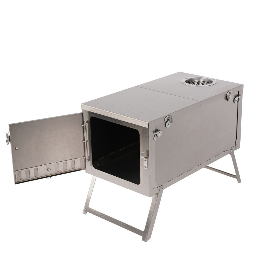 Condor Titanium Wood-Burning Tent Stove
