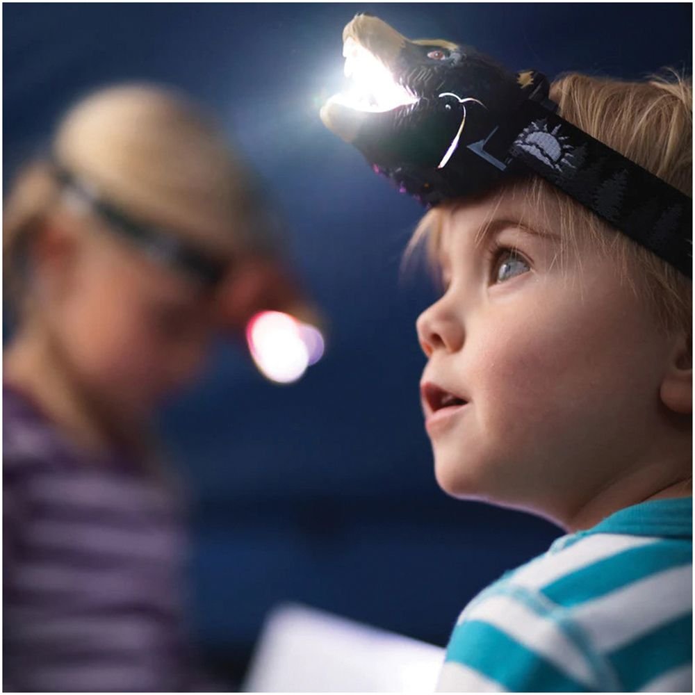 Sun Company Bear Headlamp – Fun LED Headlamp for Kids & Adults
