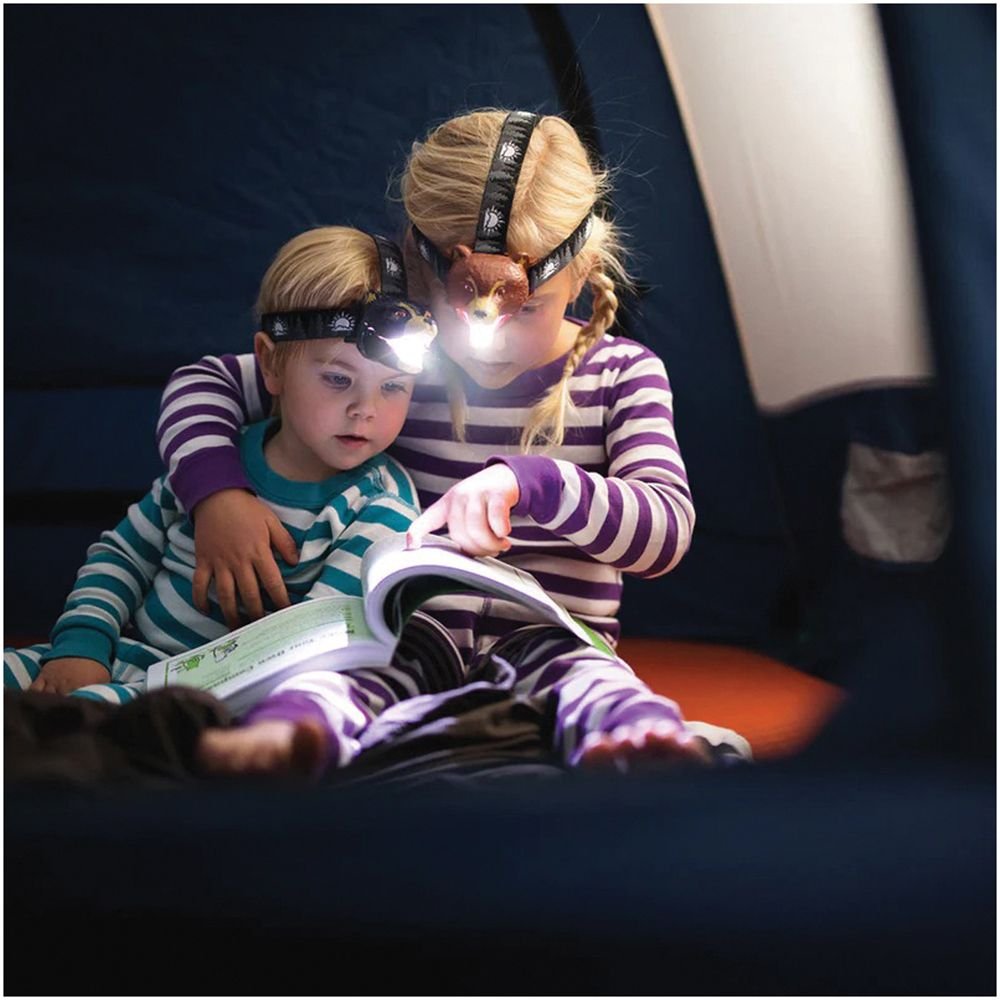 Sun Company Bear Headlamp – Fun LED Headlamp for Kids & Adults