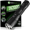 TK2000 USB Rechargeable LED Tactical Flashlight – 2000 Lumen CREE XHP50 Zoom Flashlight with 5000mAh 21700 Battery