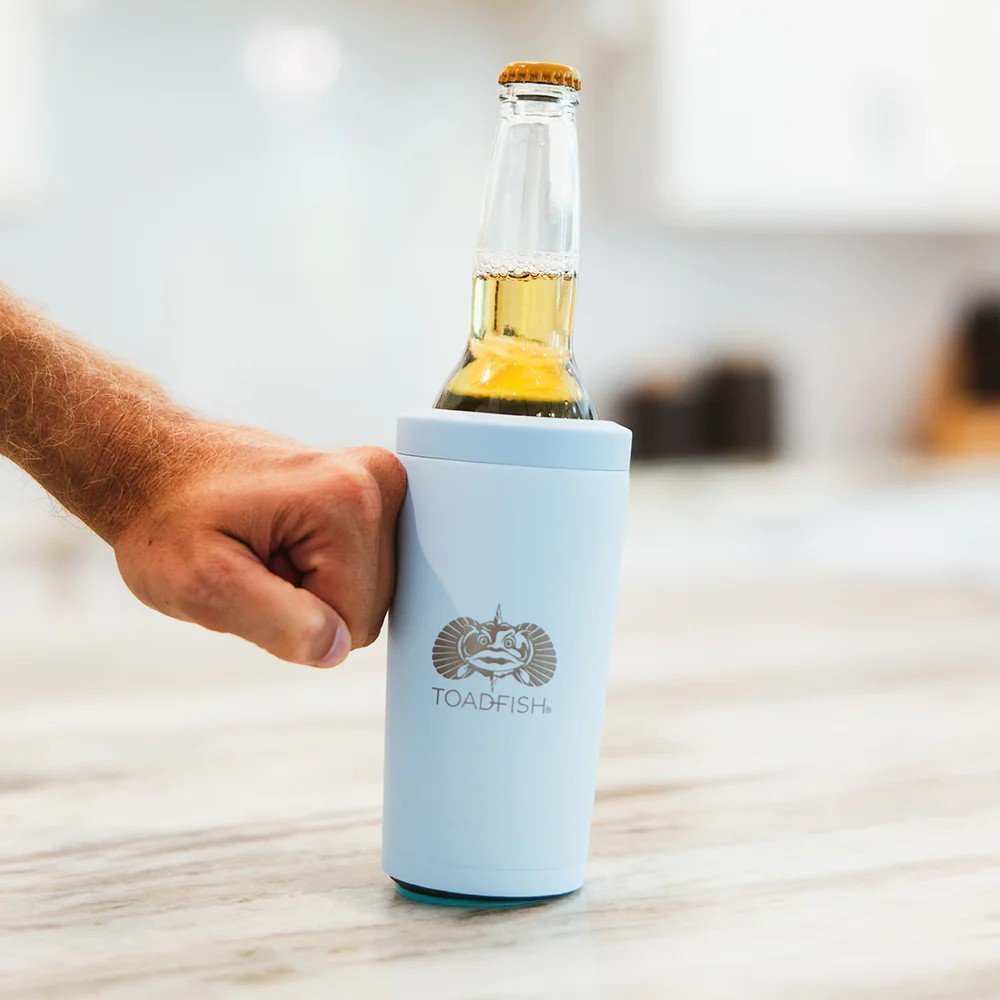 Toadfish Non-Tipping Can Cooler 2.0 - Universal Design