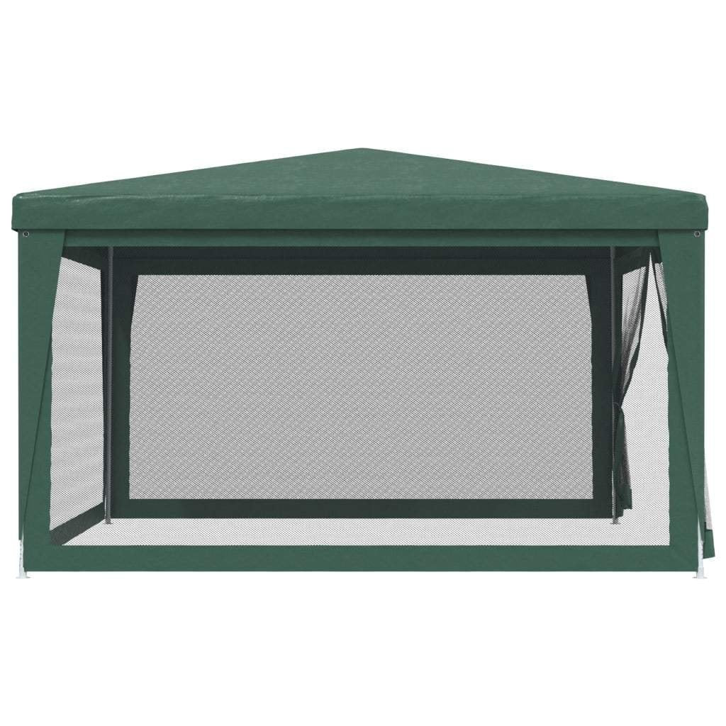 Party Tent with 4 Mesh Sidewalls
