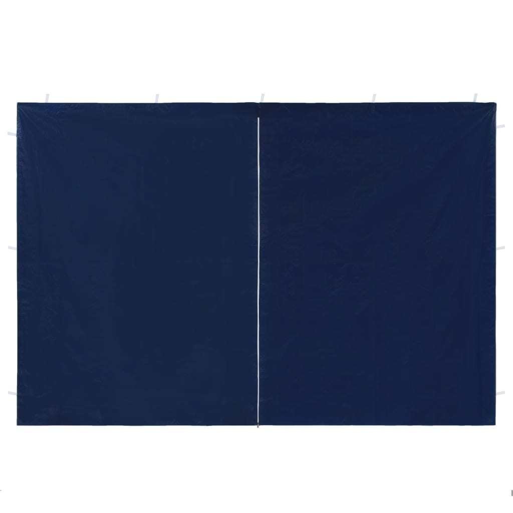 Party Tent Sidewall 2 pcs with Zipper PE