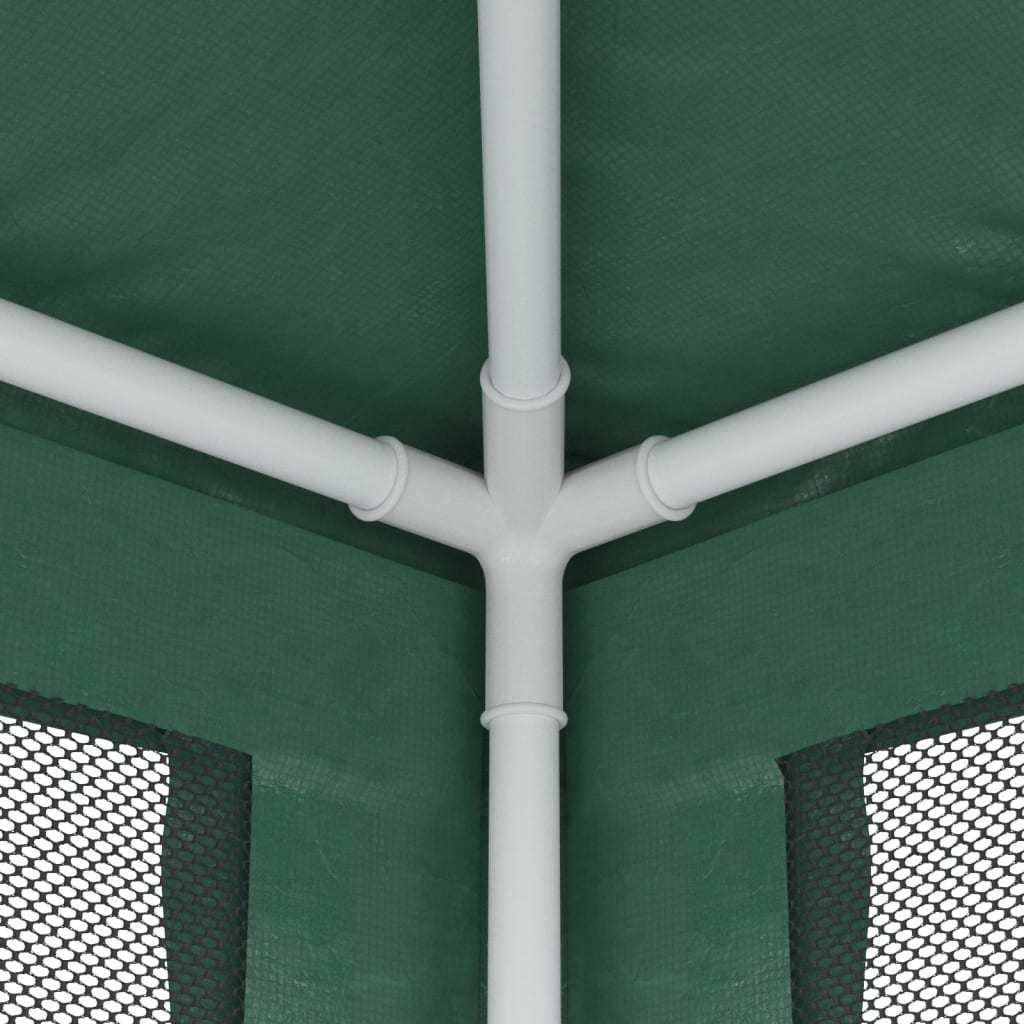 Party Tent with 4 Mesh Sidewalls