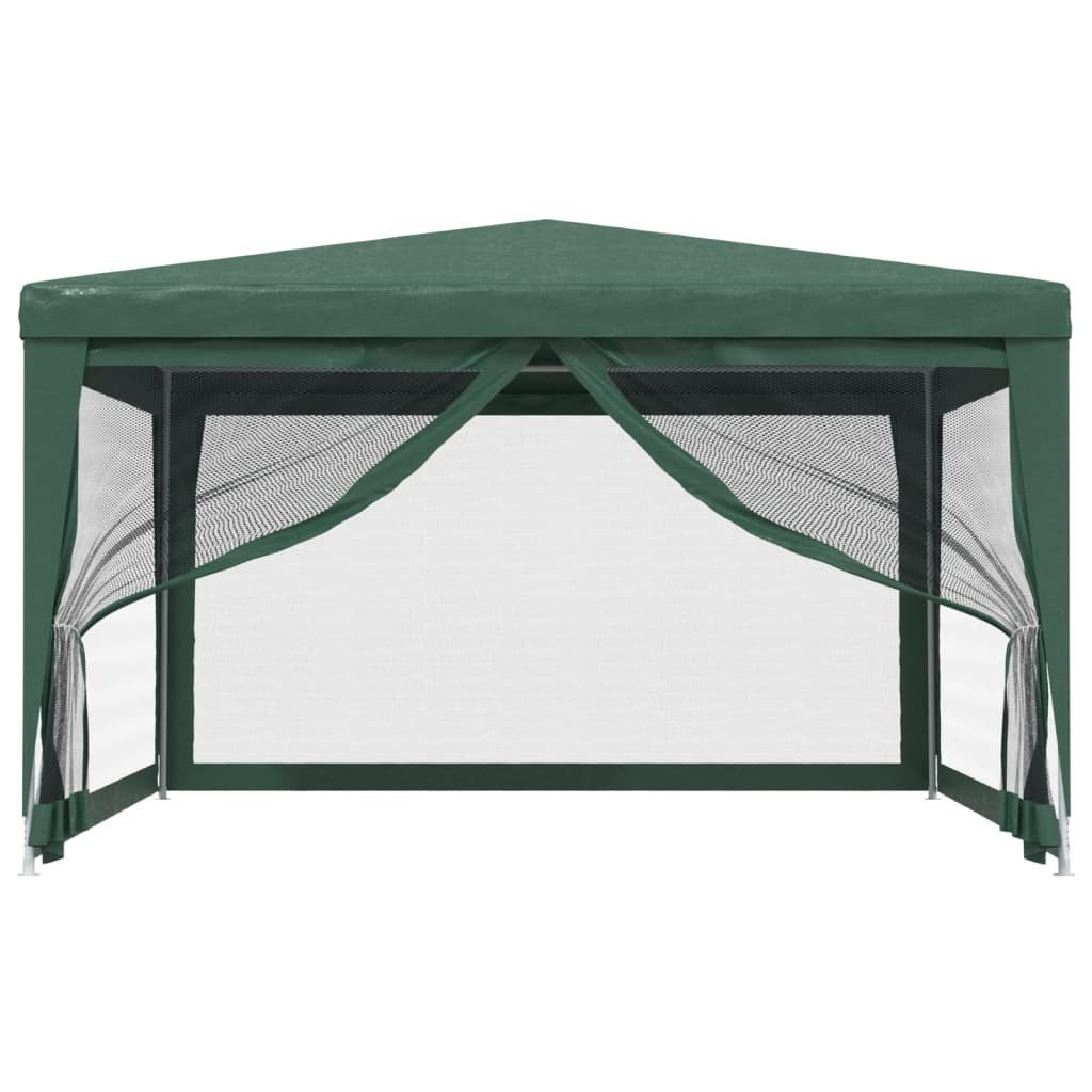 Party Tent with 4 Mesh Sidewalls