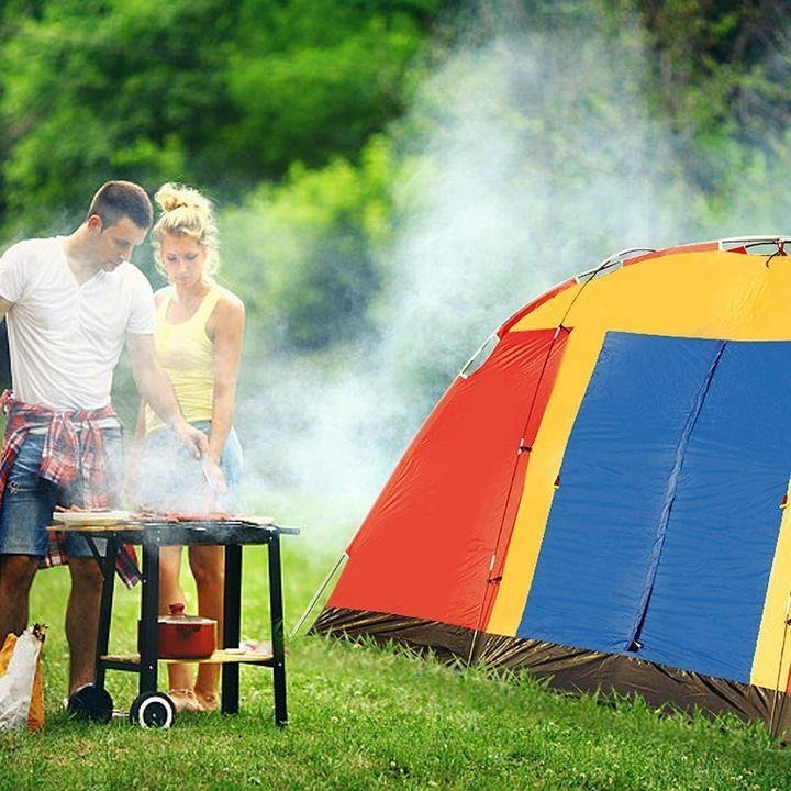 Bosonshop 8-Person Easy Setup Camping Tent with Carry Bag