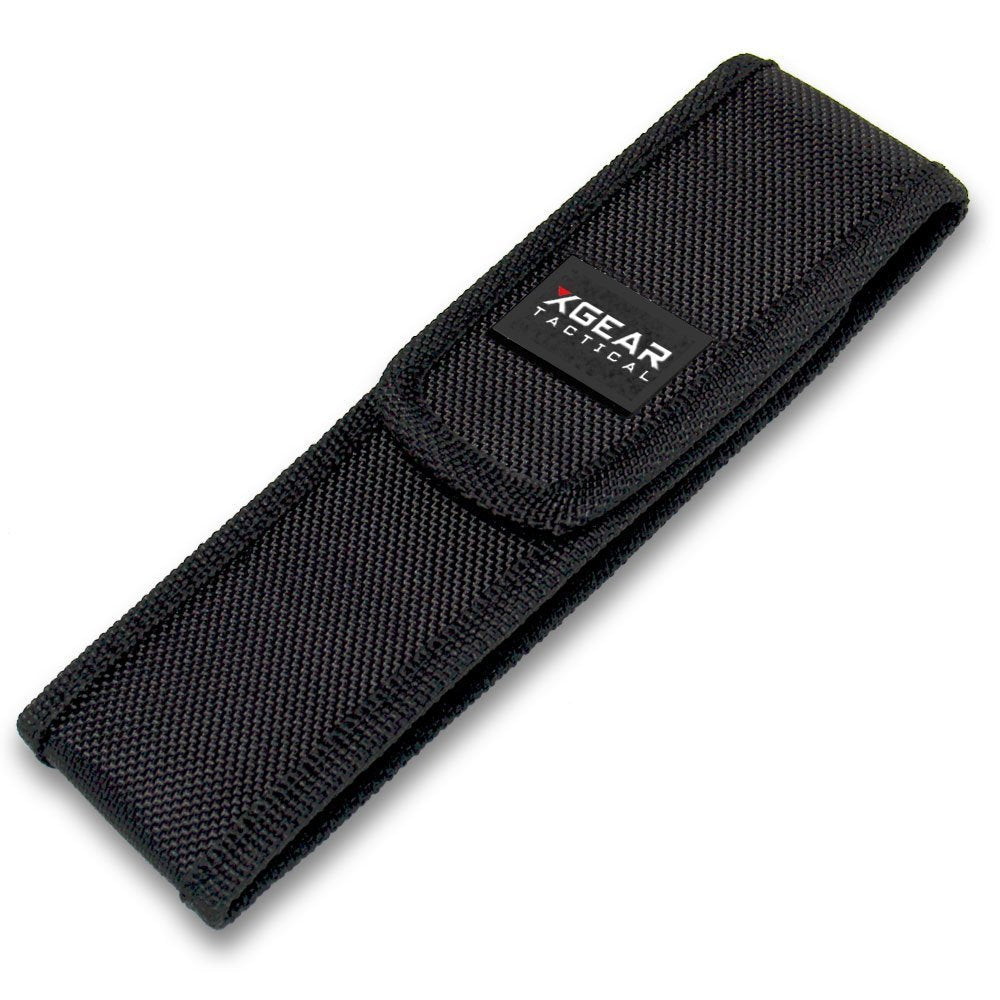 Flashlight Holster with Belt Attachment