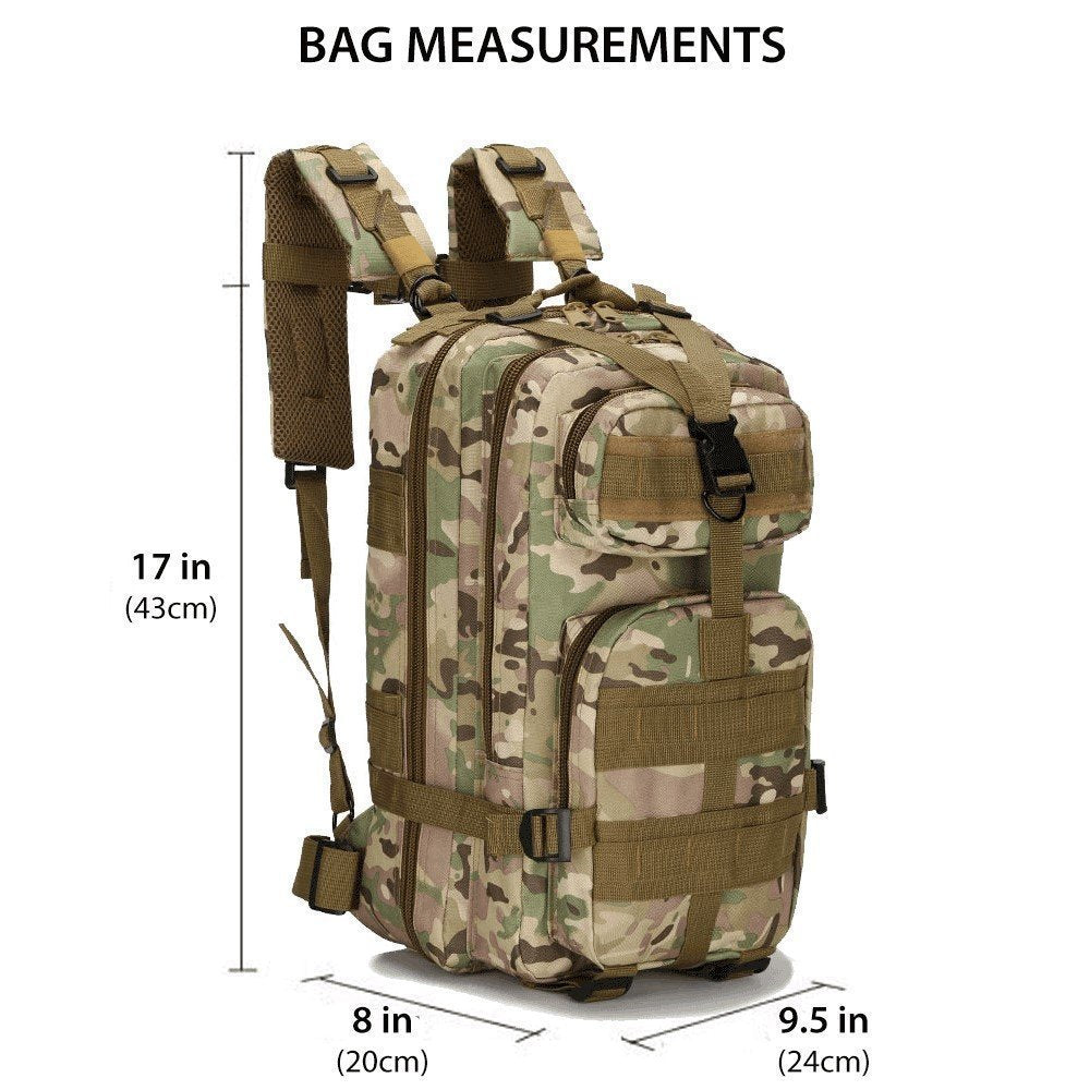 XG-MB30 - Small Tactical Backpack Survival Assault Bag