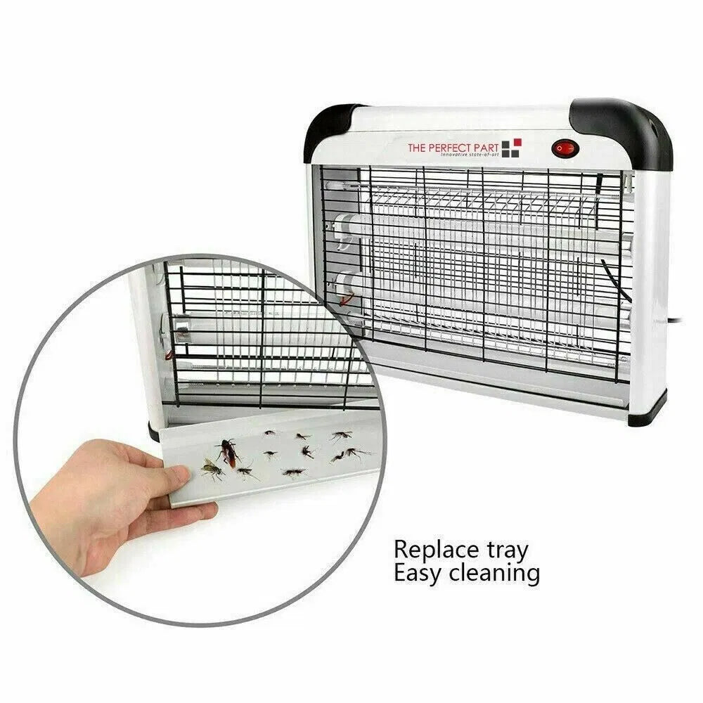 20W Indoor UV Bug Zapper with 2800V Electric Grid