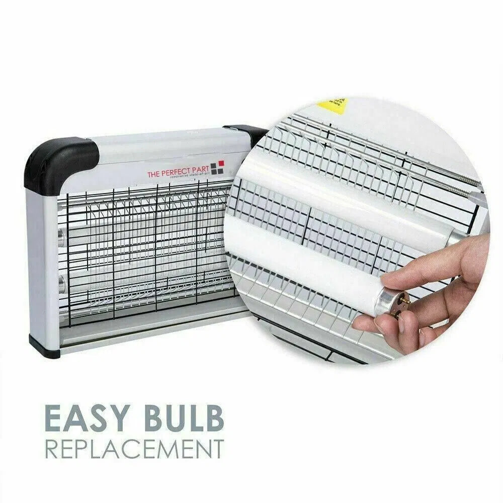 20W Indoor UV Bug Zapper with 2800V Electric Grid