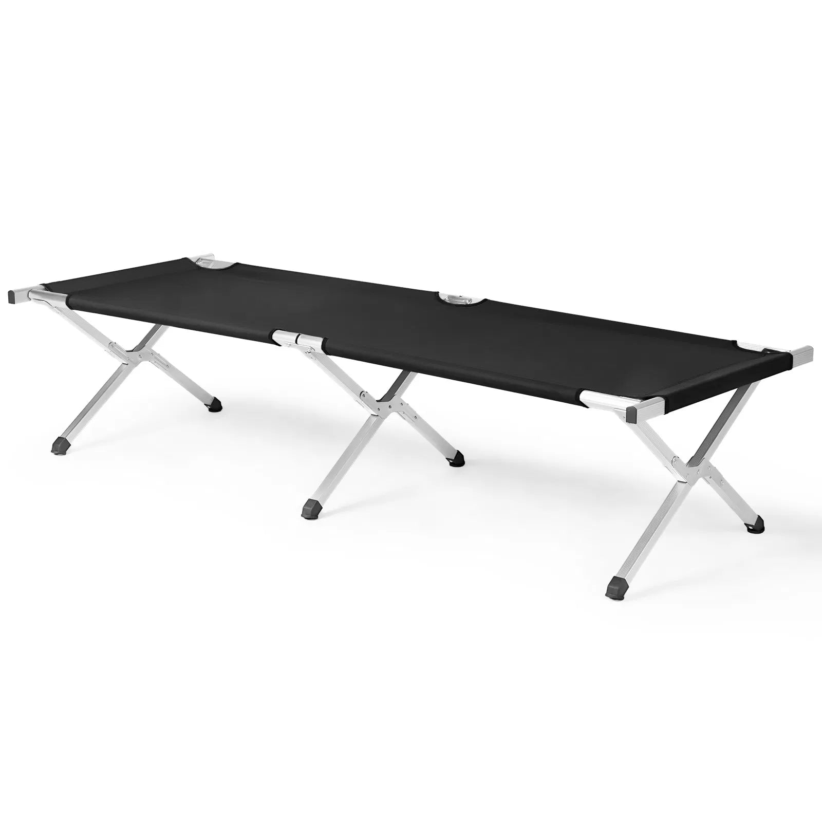 Portable Folding Aluminum Camping Cot with Carry Bag