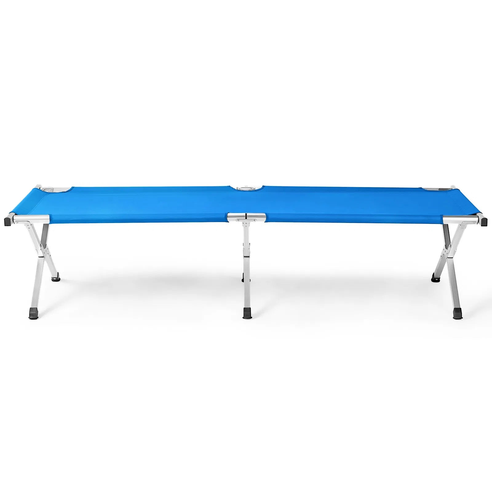 Portable Folding Aluminum Camping Cot with Carry Bag