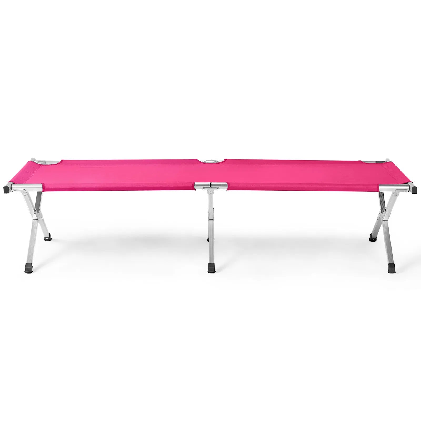 Portable Folding Aluminum Camping Cot with Carry Bag
