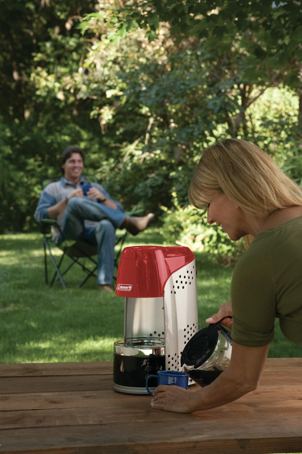 Coleman 10-Cup Portable Propane Coffeemaker